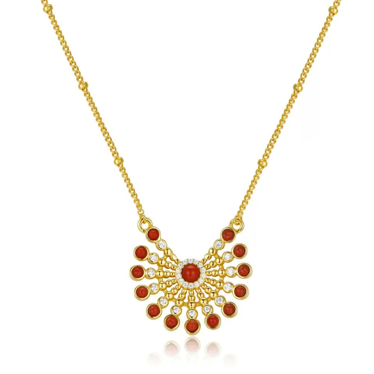 Solstice Medallion Necklace