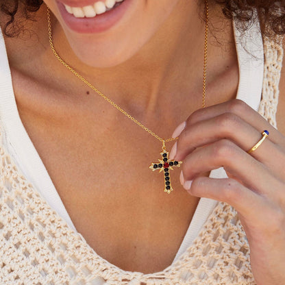 Sovereign Cross Necklace