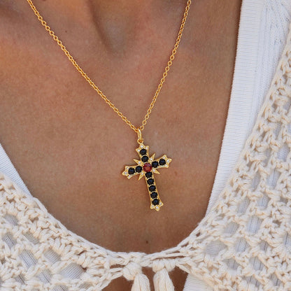 Sovereign Cross Necklace