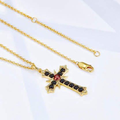 Sovereign Cross Necklace