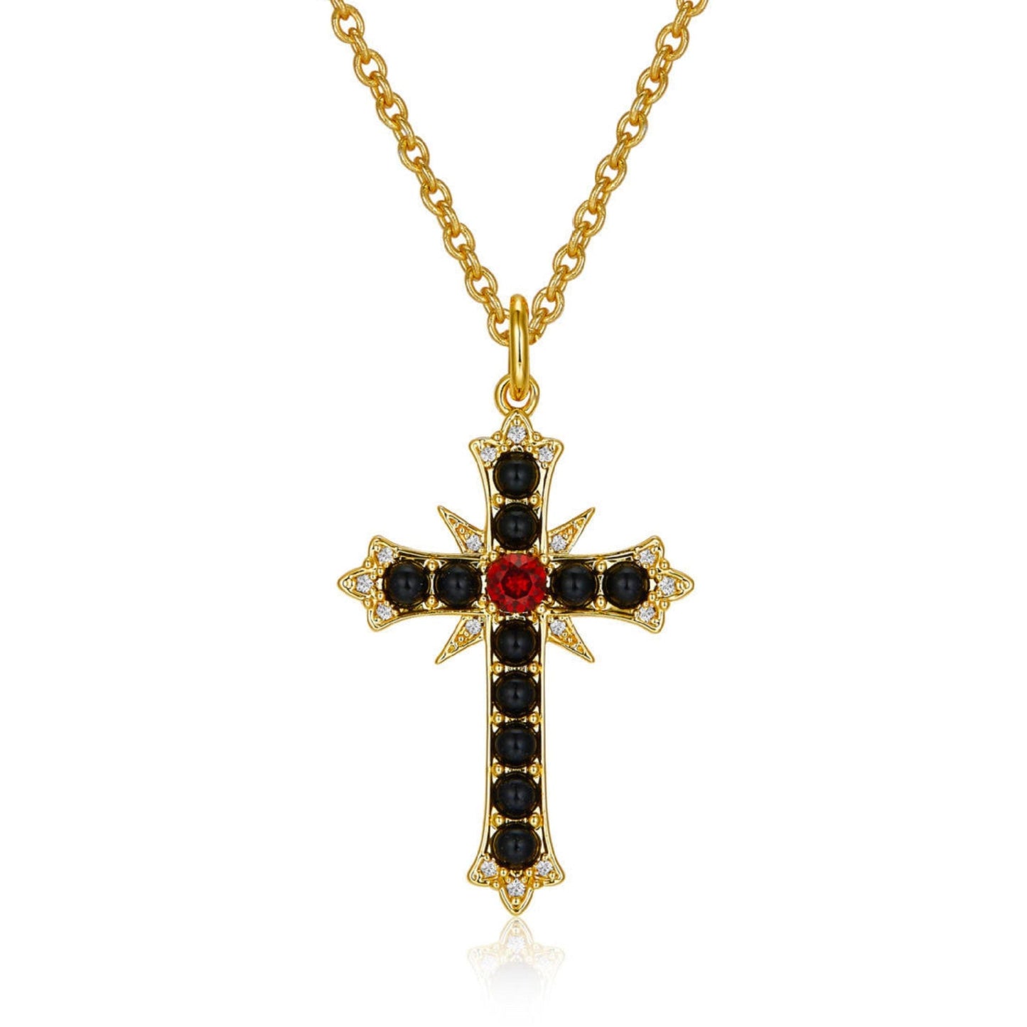 Sovereign Cross Necklace