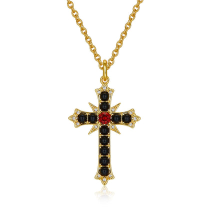 Sovereign Cross Necklace