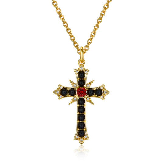Sovereign Cross Necklace