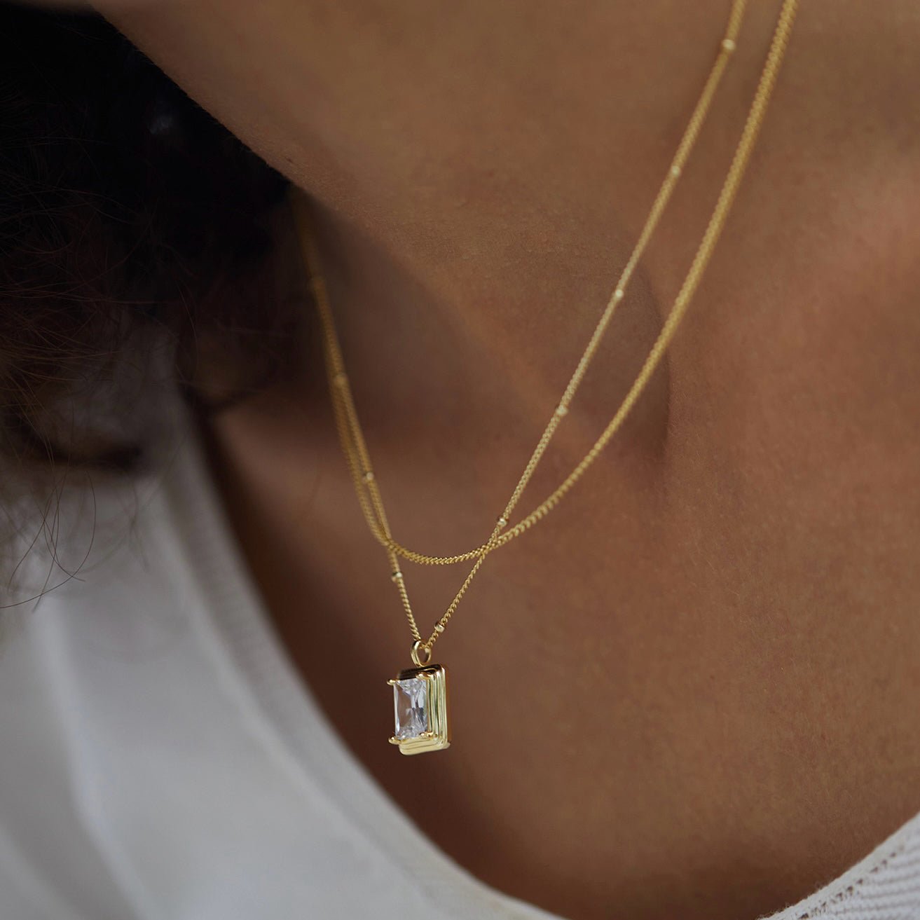 The Lucent Frame Necklace