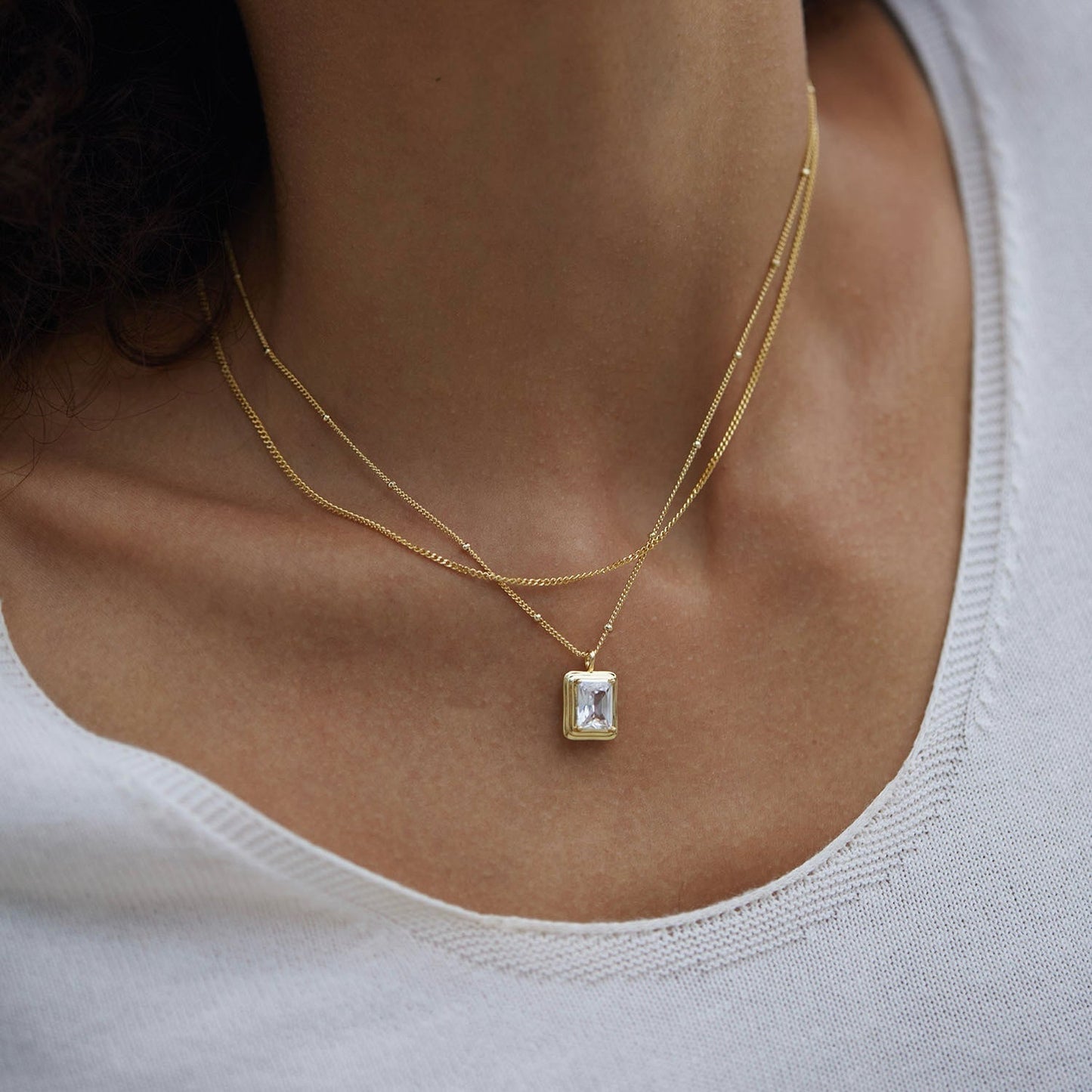 The Lucent Frame Necklace