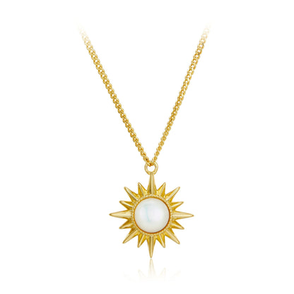 The Sun Medallion Necklace