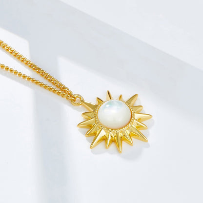 The Sun Medallion Necklace