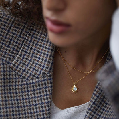 The Sun Medallion Necklace