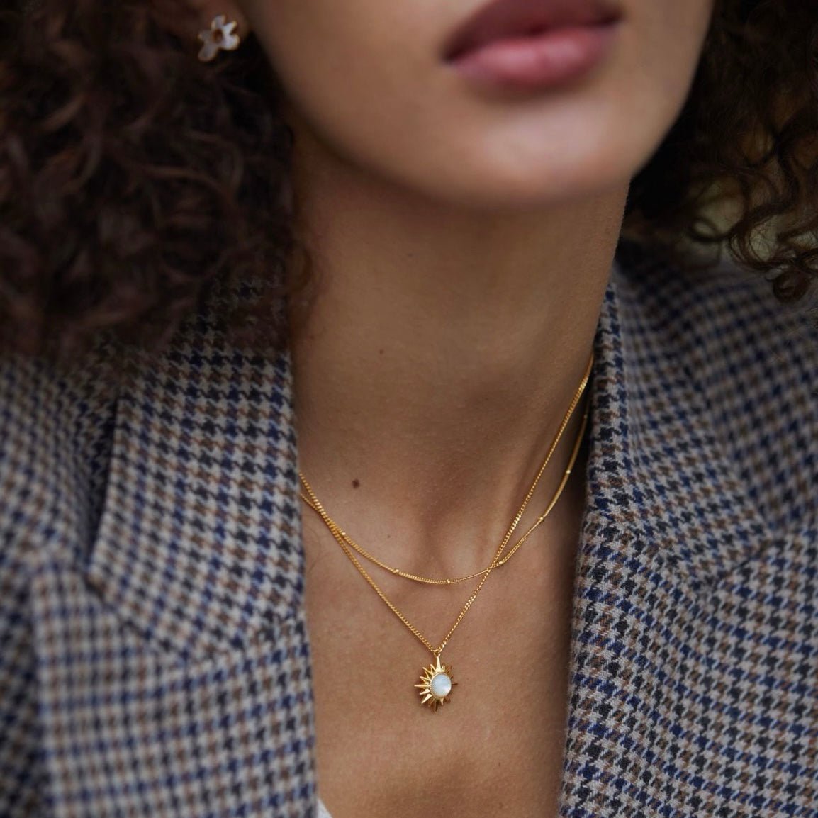 The Sun Medallion Necklace