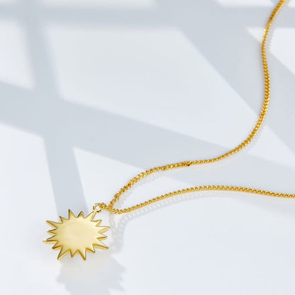 The Sun Medallion Necklace