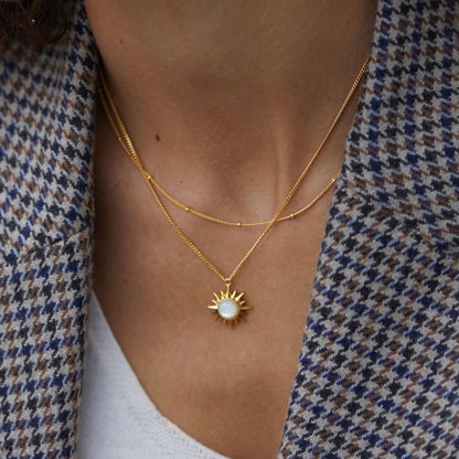 The Sun Medallion Necklace