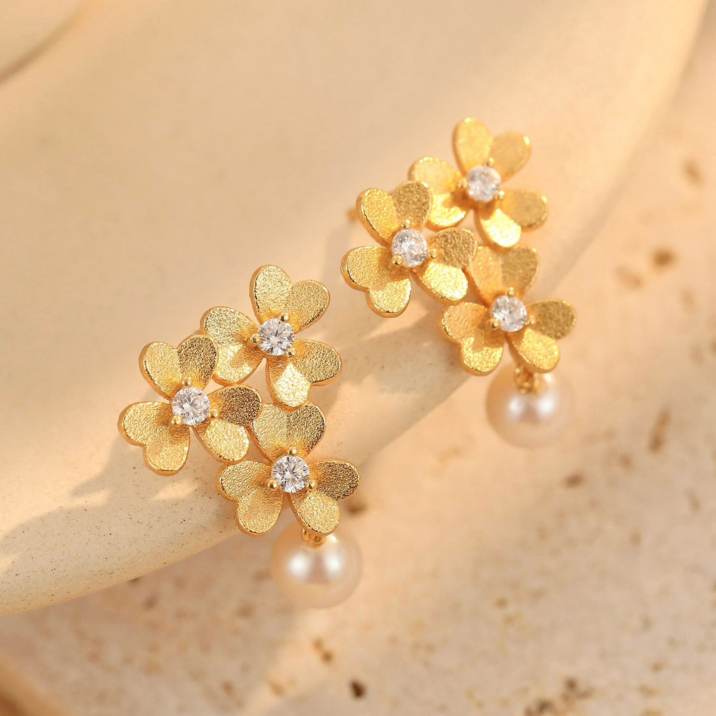 Trèfle d’Or Earrings
