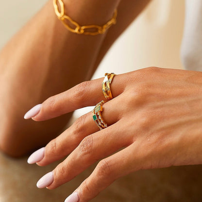 Trinity Orbit Ring