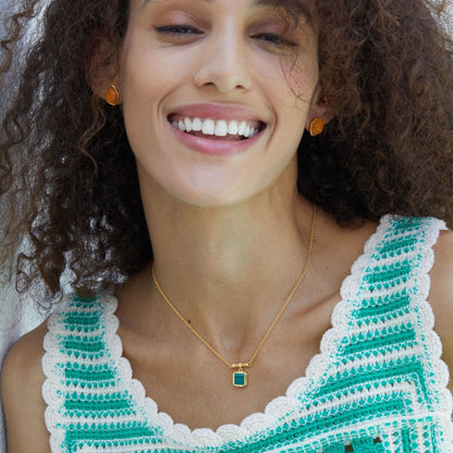 Garden Square Necklace