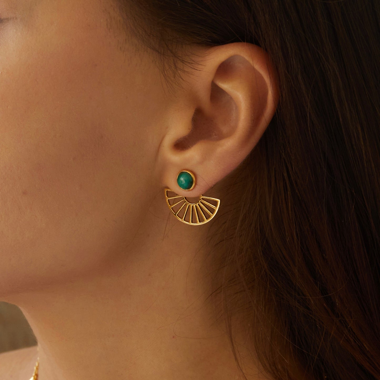 Zen Fan Earrings