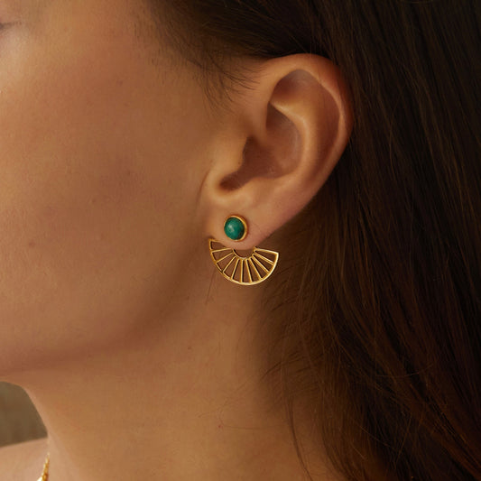 Zen Fan Earrings