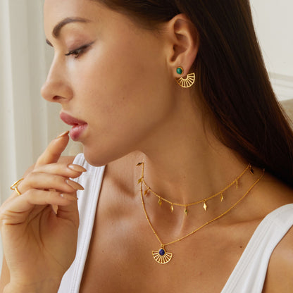 Zen Fan Earrings