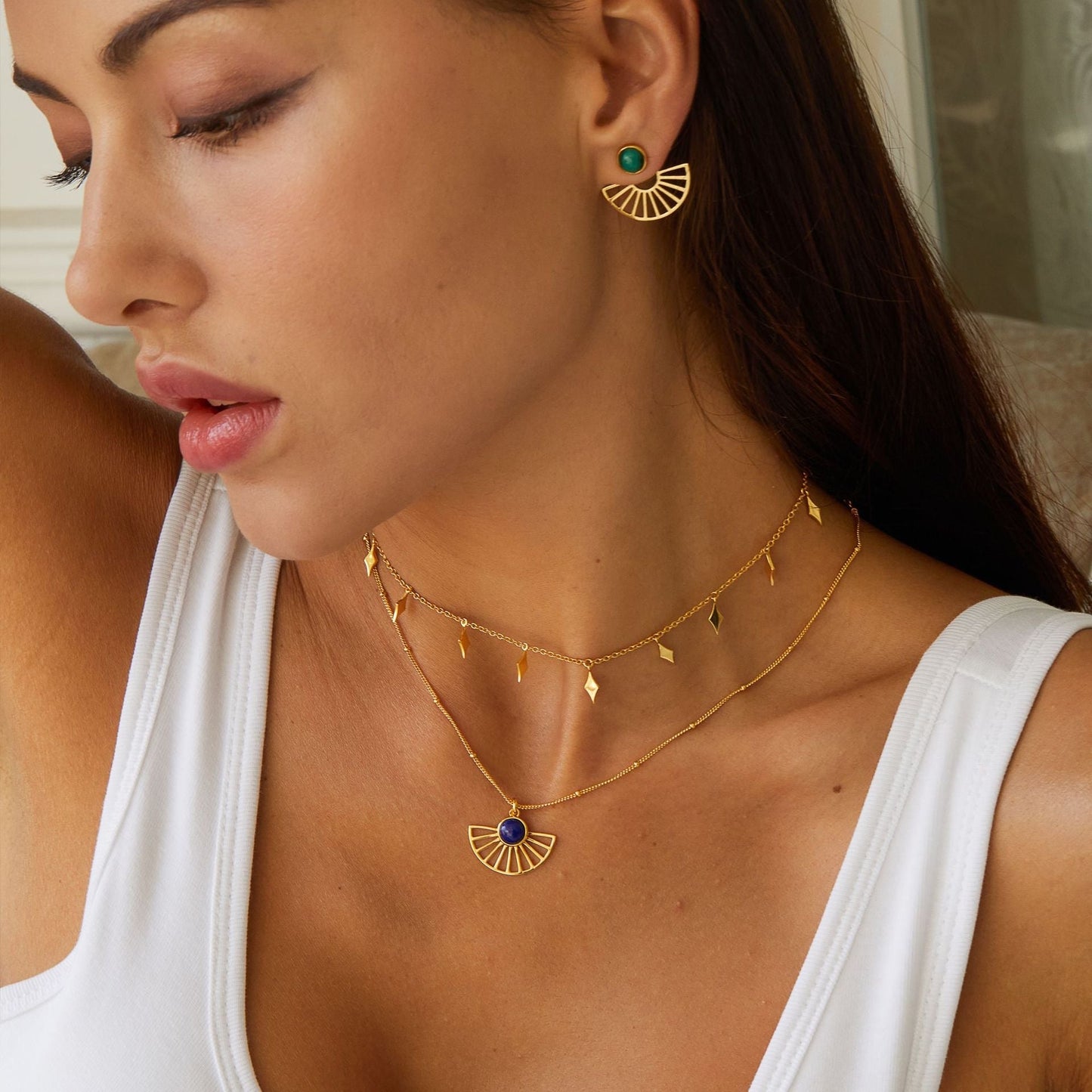 Zen Fan Earrings