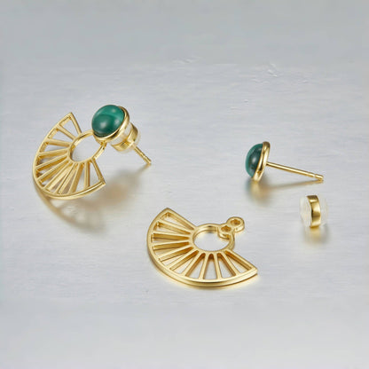 Zen Fan Earrings