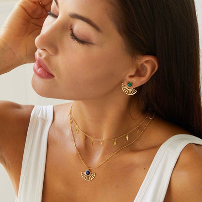 Zen Fan Earrings